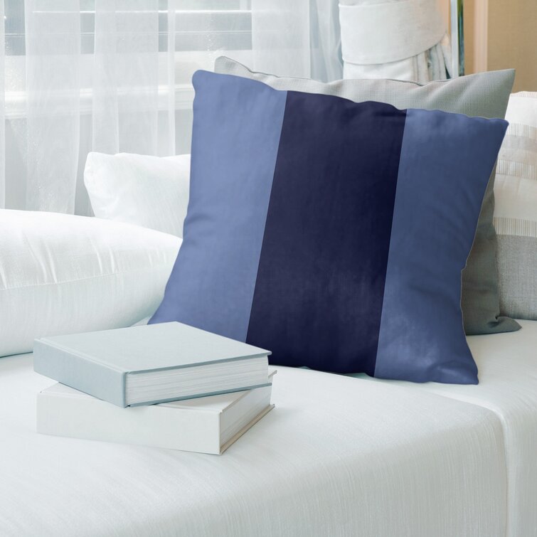 Wayfair blue sale pillows